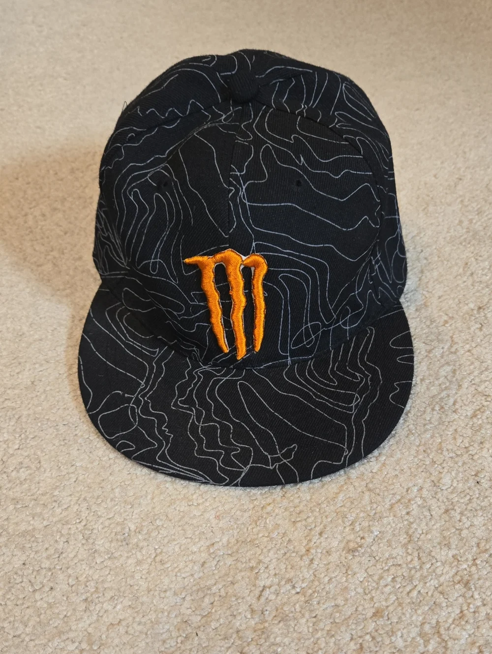 Monster Energy Baseball Hat Size 6 3/4